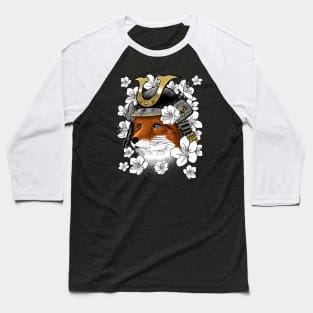 Samurai Fox Baseball T-Shirt